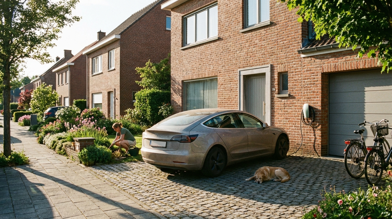 Laadpaal in Oostende