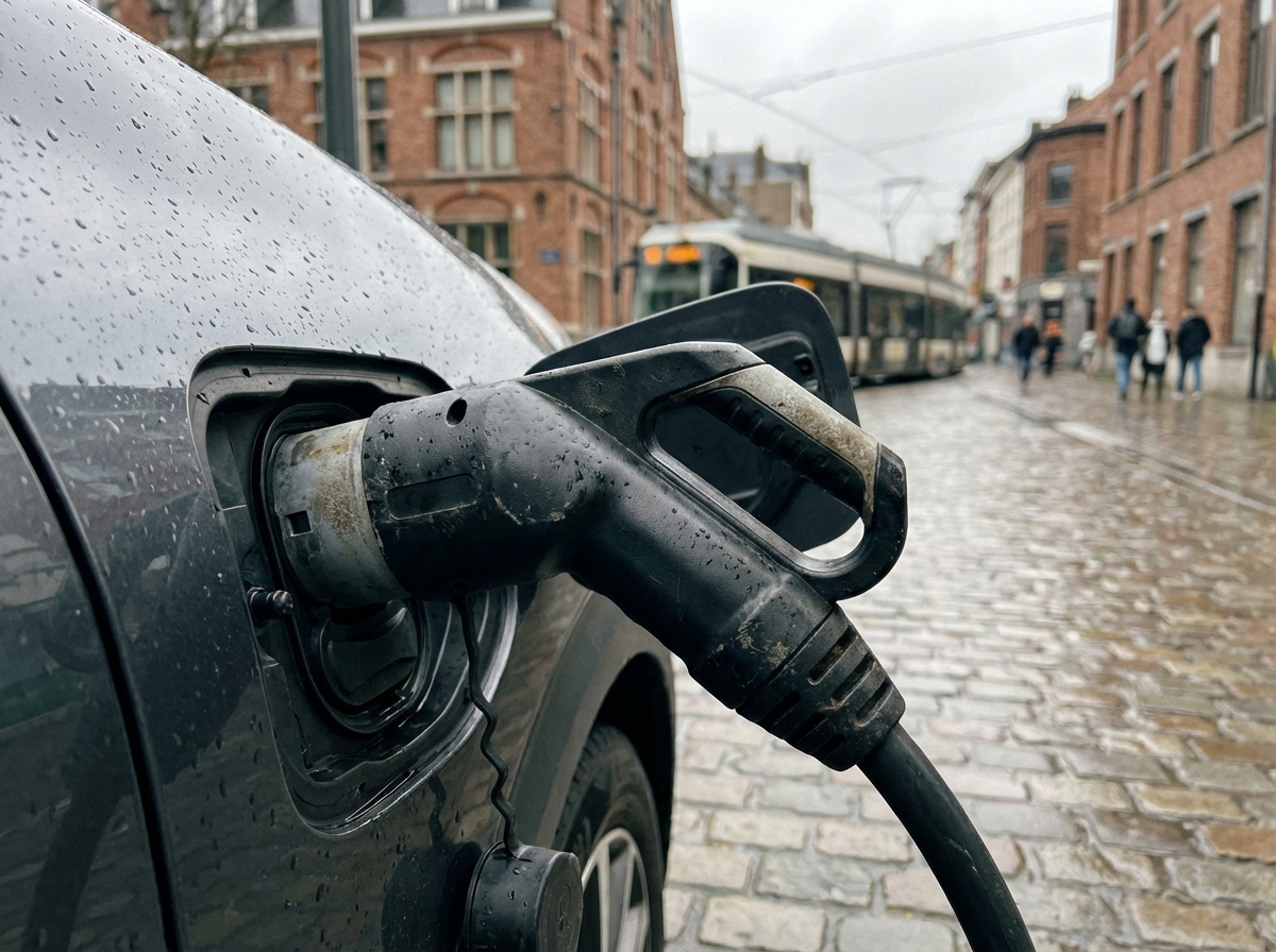 Laadpaal in Anderlecht