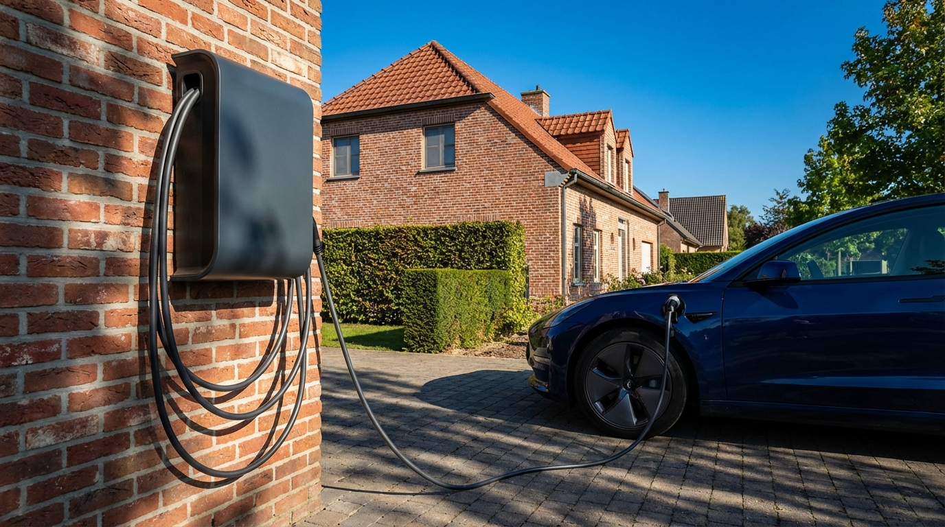 Laadpaal in Sint-Niklaas