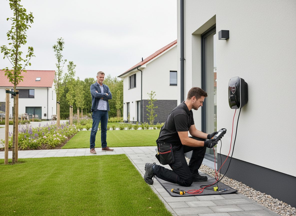 Professionele installatie van laadpaal